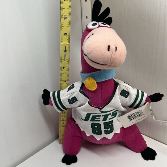 Vtge The Flintstones DINO New York Jets Plush Team NFL 1994 Hanna Barbera w/tag - Picture 13 of 14